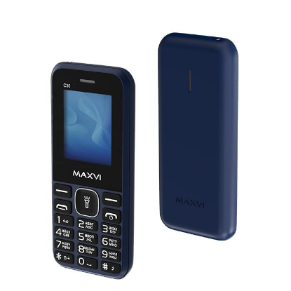 Изображение Мобильный телефон MAXVI C30,синий