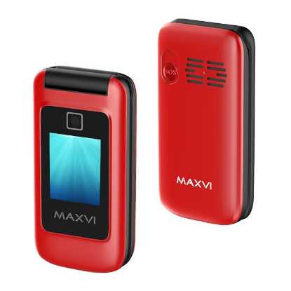 Изображение Мобильный телефон MAXVI E8,красный