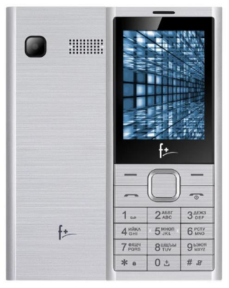 Изображение Мобильный телефон F+ B280,серебристый