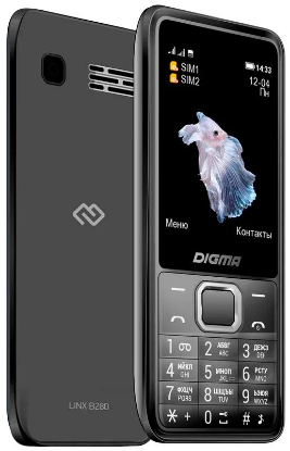 Изображение Мобильный телефон Digma Linx B280,серый