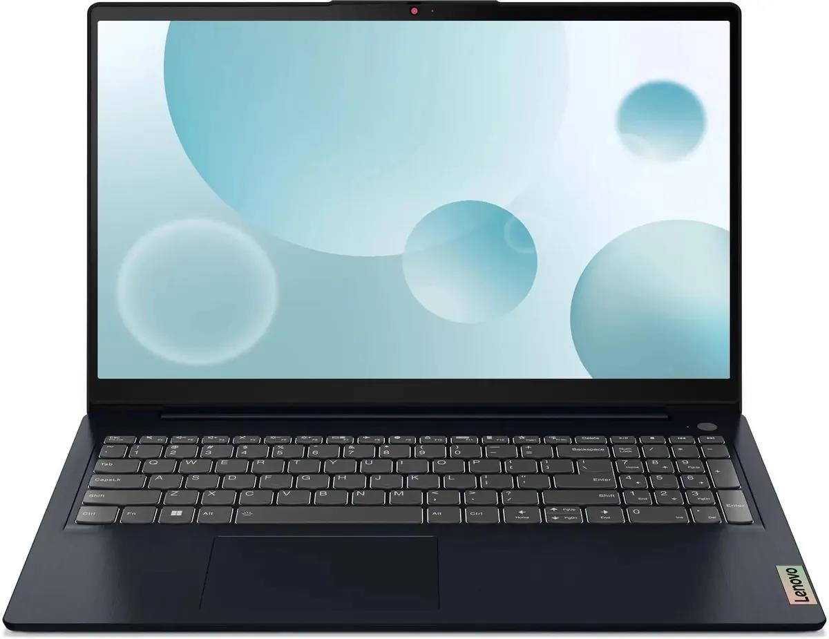 Изображение Ноутбук Lenovo IdeaPad 3 15IAU7 (Intel 1235U 1300 МГц/ SSD 512 ГБ  /RAM 8 ГБ/ 15.6" 1920x1080/VGA встроенная/ Без ОС) (82RK003WRK)