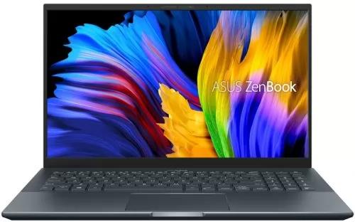 Изображение Ноутбук Asus Zenbook Pro 15 UM535QA-KS241 (AMD 5800H 3200 МГц/ SSD 1024 ГБ  /RAM 16 ГБ/ 15.6" 1920x1080/VGA встроенная/ Без ОС) (90NB0UK1-M00BN0)
