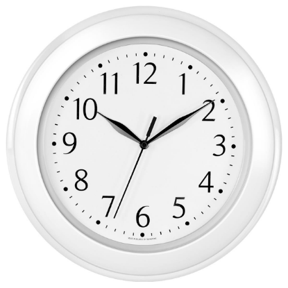 Изображение Настенные часы Troyka 122211201 белый