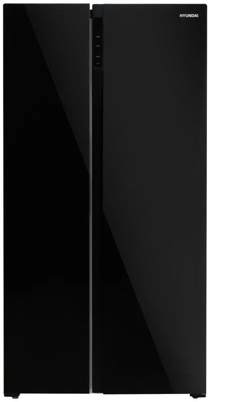 Изображение Холодильник Hyundai CS5003F черное стекло (A+,420 кВтч/год)