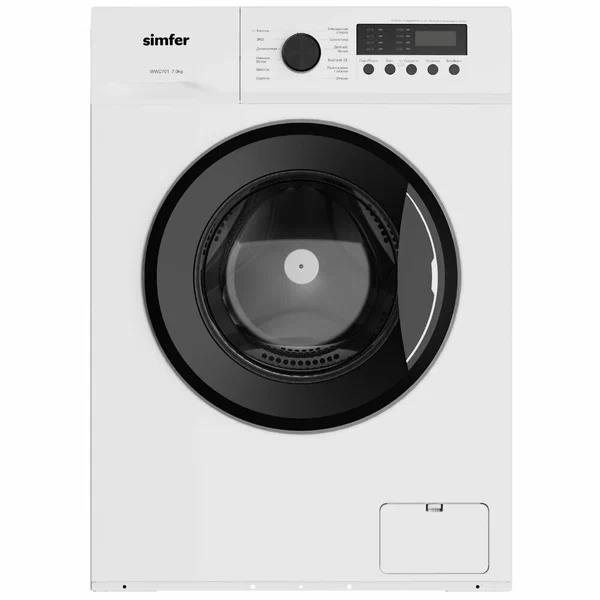 Изображение Стиральная машина Simfer WWC701, белый (фронтальная, 7 кг, 1200 об/мин )