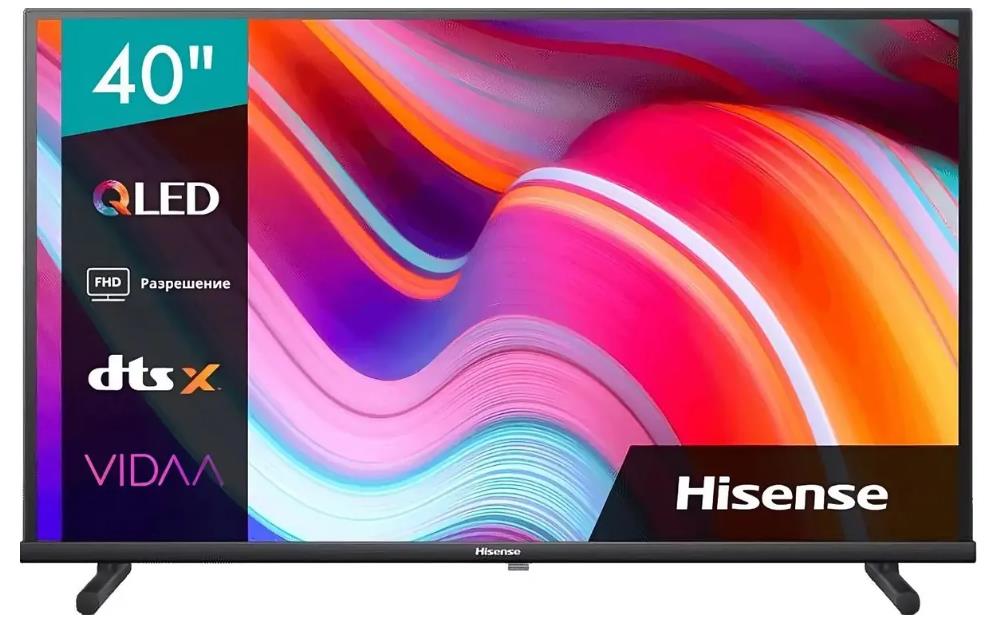 Изображение Телевизор Hisense 40A5KQ 40" 1080p Full HD Smart TV черный