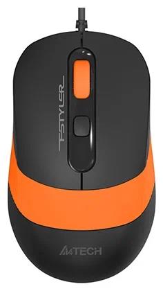 Изображение Мышь A4Tech Fstyler FM10 оранжевый, черный