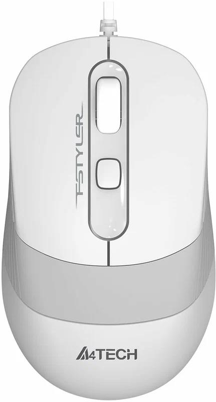 Изображение Мышь A4Tech Fstyler FM10S серый, белый