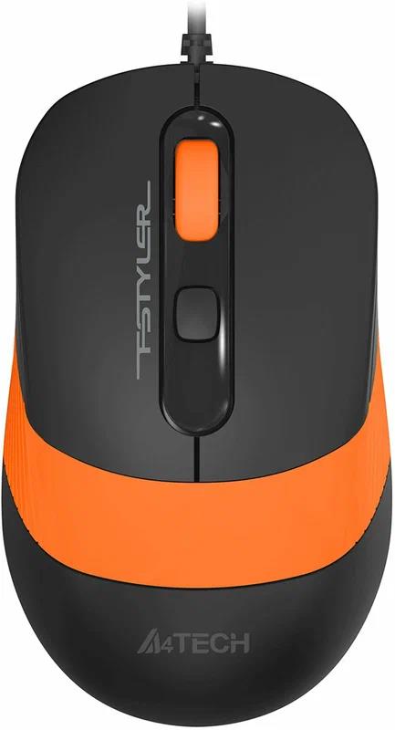 Изображение Мышь A4Tech Fstyler FM10S оранжевый, черный