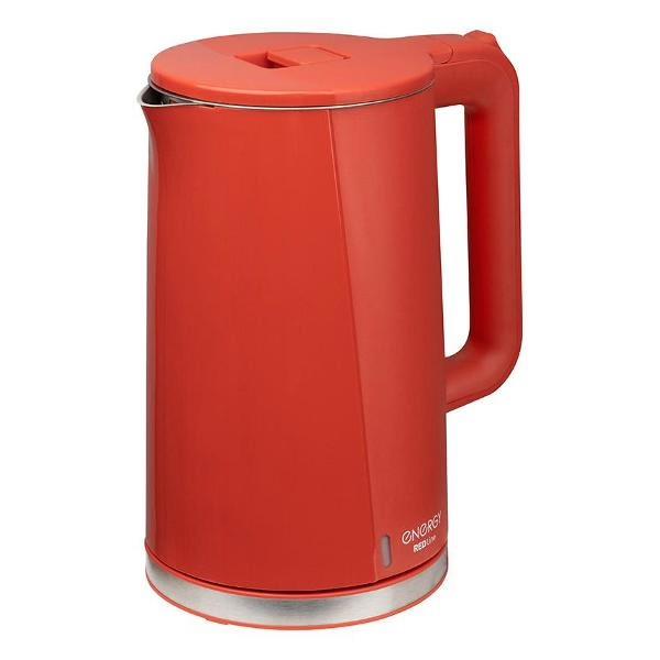 Изображение Электрический чайник Energy E-208 (2200 Вт/1,7 л /металл, пластик/красный)