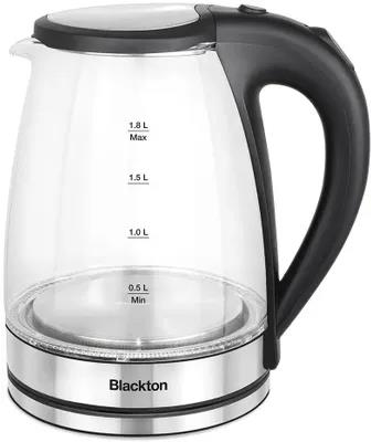 Изображение Электрический чайник Blackton Bt KT1803G (1500 Вт/1,8 л /стекло, пластик/сталь, черный)