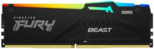 Изображение Оперативная память 8 GB DDR5 Kingston Fury Beast RGB (41600 Мб/с, 5200 МГц, CL40)