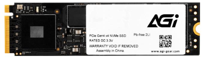 Изображение SSD диск AGI AI838 2048 Гб 2280 (AGI2T0G44AI838)