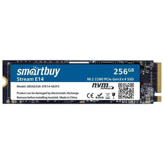 Изображение SSD диск SmartBuy Stream E14 256 Гб 2280 (SBSSD256-STE14-M2P3)
