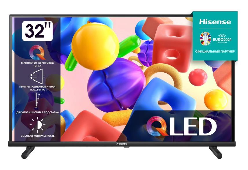 Изображение Телевизор Hisense 32A5KQ 32" 1080p Full HD Smart TV черный