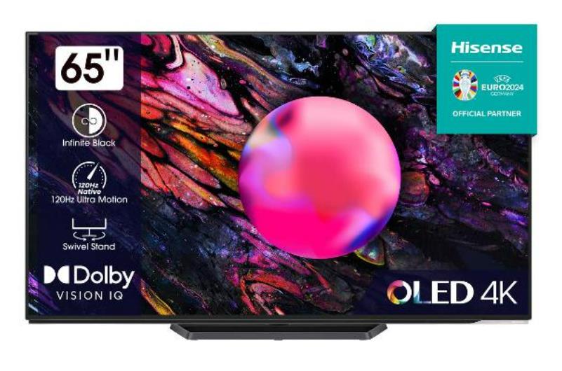 Изображение Телевизор Hisense 65A85K 65" HDR, 4K Ultra HD Smart TV черный