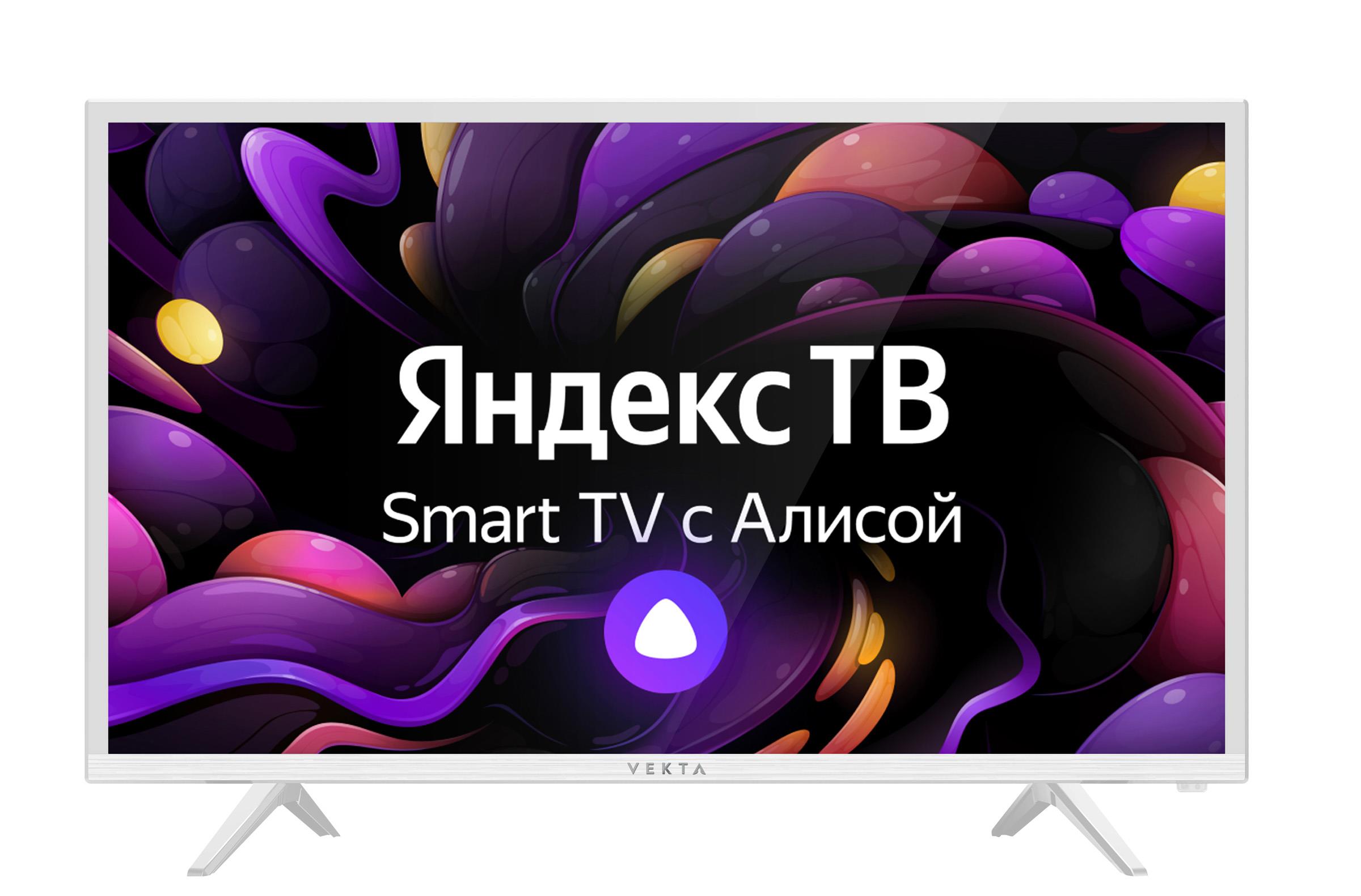 Изображение Телевизор VEKTA LD-24SR4715WS 24" 720p HD Smart TV белый