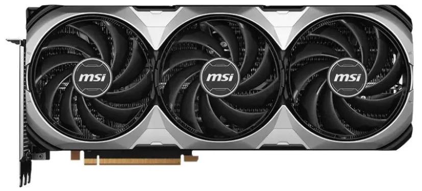 Изображение Видеокарта MSI NVIDIA GeForce RTX 4080 Super Ventus 3x OC 16 Гб (NVIDIA GeForce RTX 4080 Super, GDDR6X)/(602-V511-75S)
