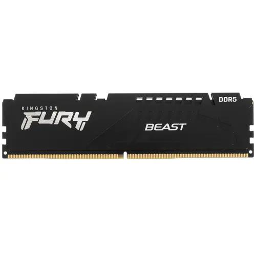 Изображение Оперативная память 8 GB DDR5 Kingston Fury Beast Black (44800 Мб/с, 5600 МГц, CL36)