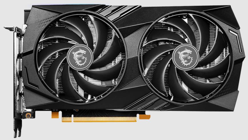 Изображение Видеокарта MSI Nvidia Geforce RTX 4060 GAMING 8G 8 Гб (NVIDIA GeForce RTX 4060, GDDR6)/(RTX 4060 GAMING 8G)