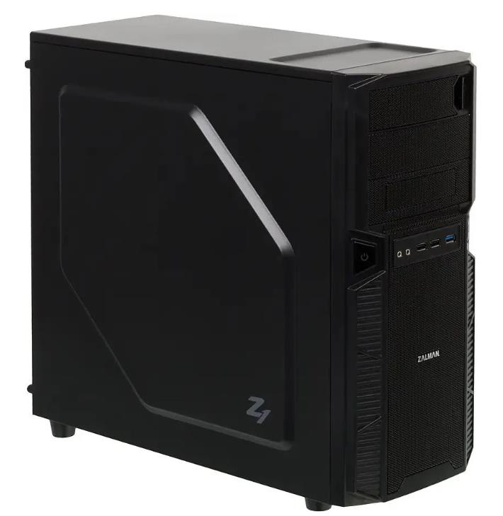 Изображение Корпус Zalman ZM-Z1 (ATX, черный, без БП)/(ZM-Z1)