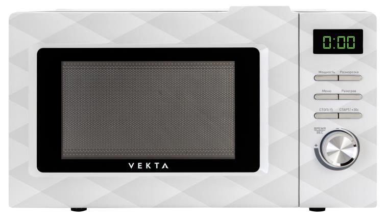 Изображение Микроволновая печь VEKTA TS720FTW (700 Вт  20 л    белый)