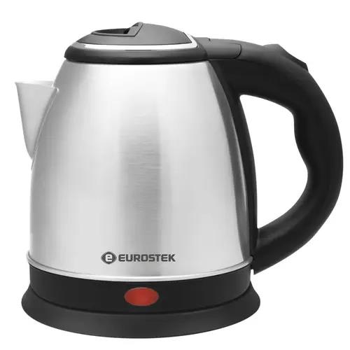 Изображение Электрический чайник Eurostek EEK-2200 (1500 Вт/1,2 л /металл, пластик/черный, серебристый)