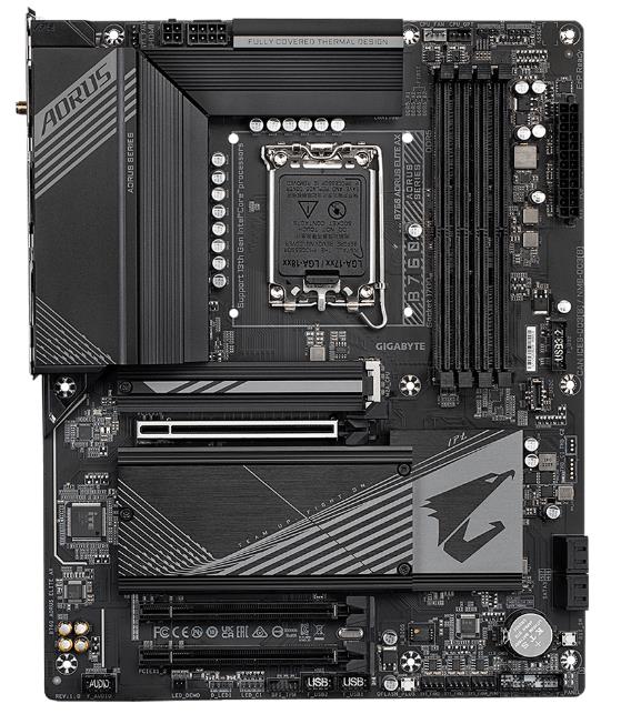 Изображение Материнская плата LGA 1700 GIGABYTE B760 AORUS ELITE AX