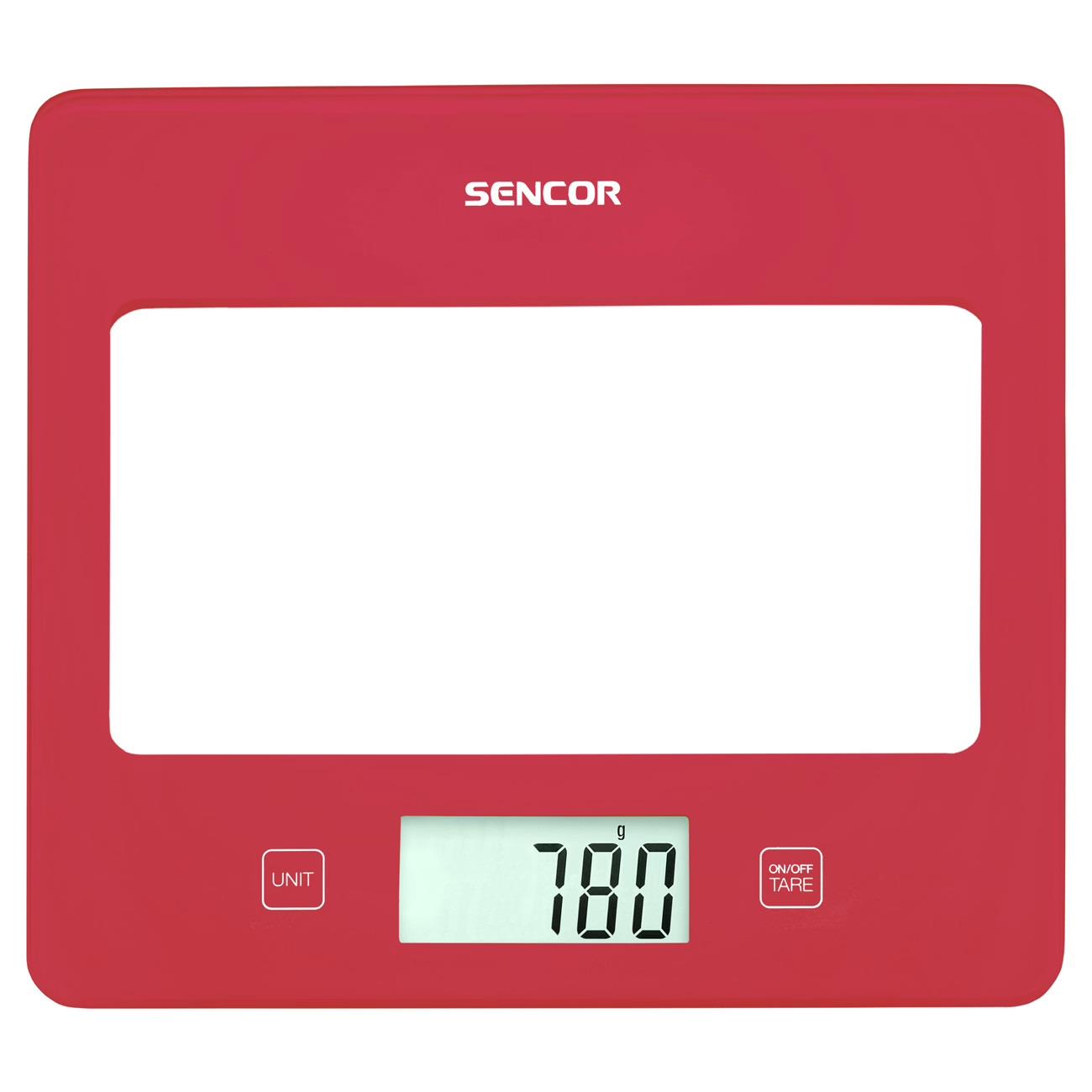 Изображение Весы кухонные Sencor SKS 5024RD (красный)