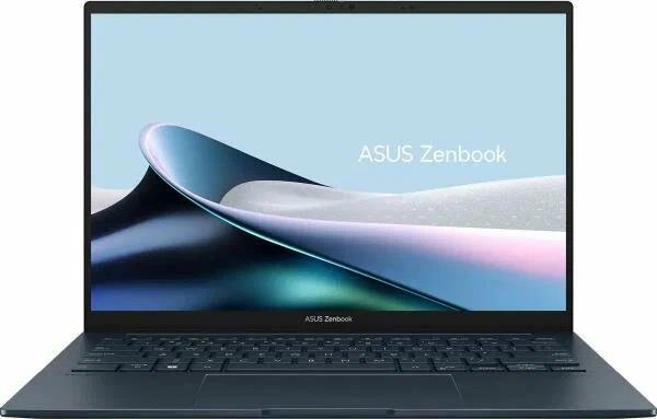 Изображение Ноутбук Asus Zenbook 14 OLED UX3405MA-PP239W (Intel 155H 3800 МГц/ SSD 1000 ГБ  нет/RAM 16 ГБ/ 14" 2880x1800/VGA встроенная/ Windows 11 Home) (90NB11R1-M00AB0)