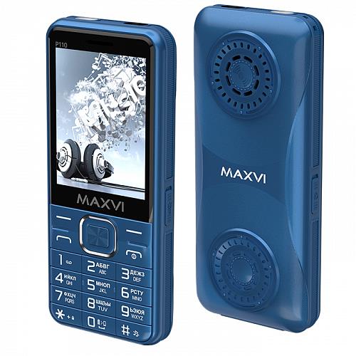 Изображение Мобильный телефон MAXVI P110,синий