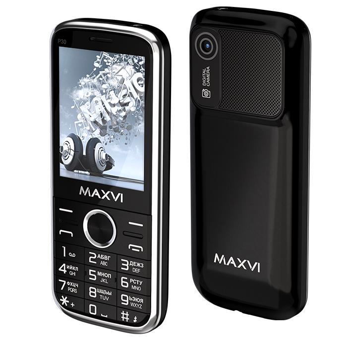 Изображение Мобильный телефон MAXVI P30,черный