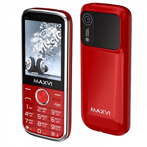 Изображение Мобильный телефон MAXVI P30,красный