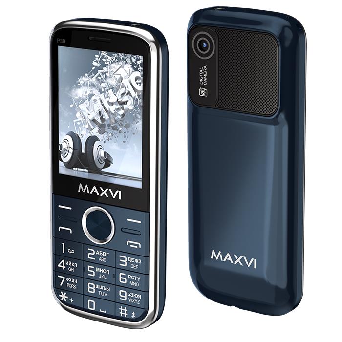 Изображение Мобильный телефон MAXVI P30,синий
