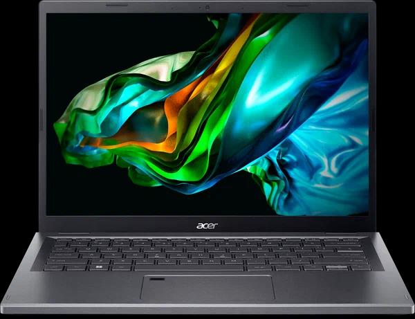 Изображение Ноутбук Acer Aspire 5 A514-56M-770K (Intel 1355U 1700 МГц/ SSD 512 ГБ  нет/RAM 16 ГБ/ 14" 1920x1200/VGA встроенная/ Без ОС) (NX. KH6CD.008)