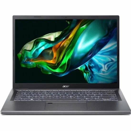 Изображение Ноутбук Acer Aspire 5 14A514-56M (Intel 1355U 1700 МГц/ SSD 512 ГБ  нет/RAM 16 ГБ/ 14" 1920x1200/VGA встроенная/ Windows 11 Home) (NX. KH7CD.006)
