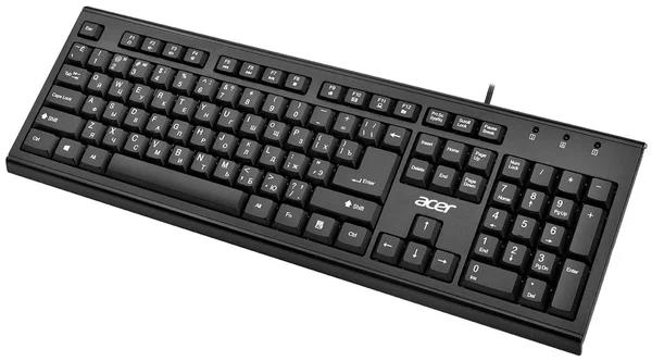 Изображение Клавиатура Acer OKW120 (USB), (черный)