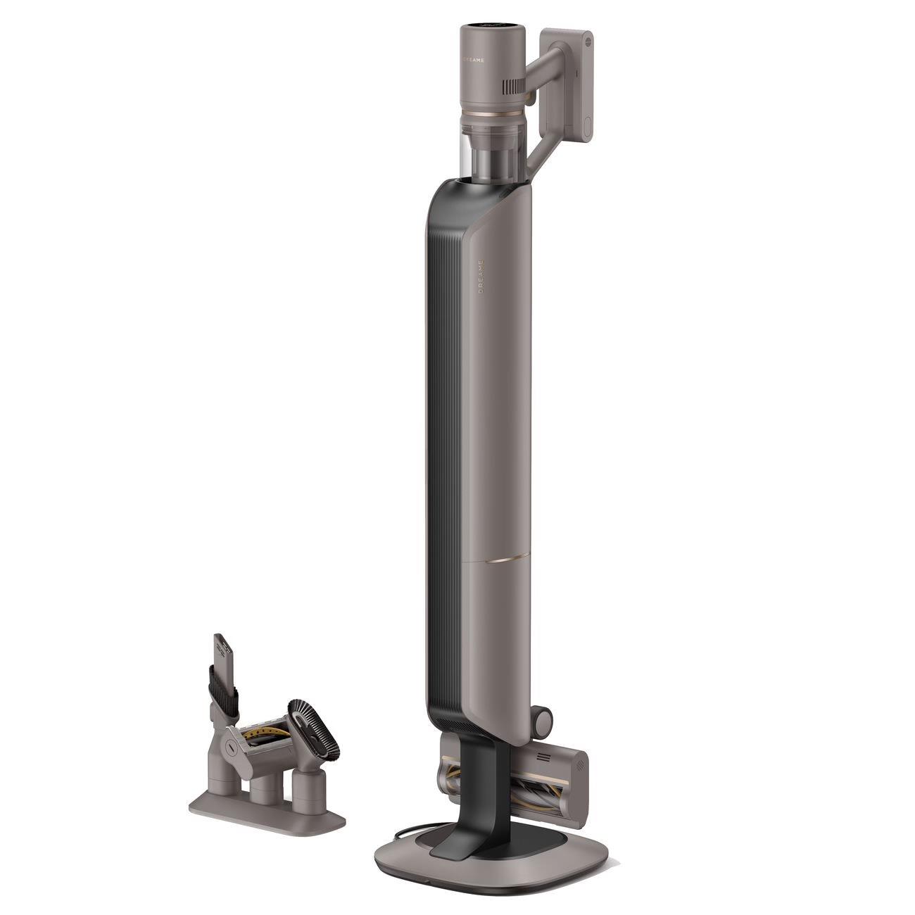 Изображение Пылесос Dreame Cordless Stick Vacuum Vortech Z10 Station Grey (481 Вт /контейнер/серый)