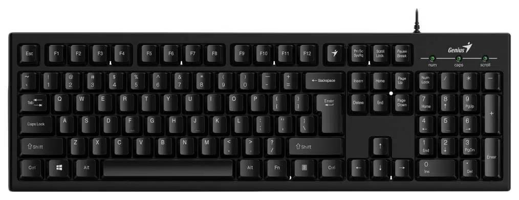 Изображение Клавиатура Genius Smart KB-100 (USB), (черный)