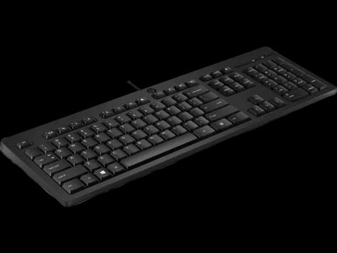 Изображение Клавиатура HP Keyboard 125 (USB), (черный)