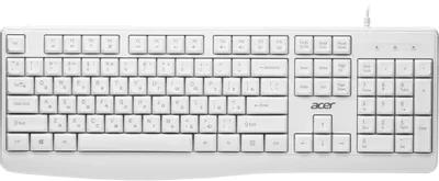 Изображение Клавиатура Acer OKW301 (USB), (белый)