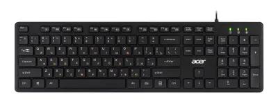 Изображение Клавиатура Acer OKW122 (USB), (черный)