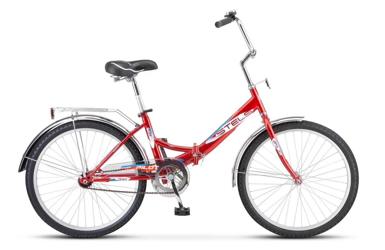 Изображение Велосипед Stels Pilot 710 24 Z010 (красный/24 "/14.0 ")-2018 года LU085350*LU070364
