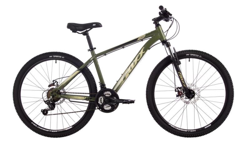 Изображение Велосипед Foxx Caiman 26 (168599) (зеленый/26 "/14.0 ")-2024 года 26SHD.CAIMAN.14GN4