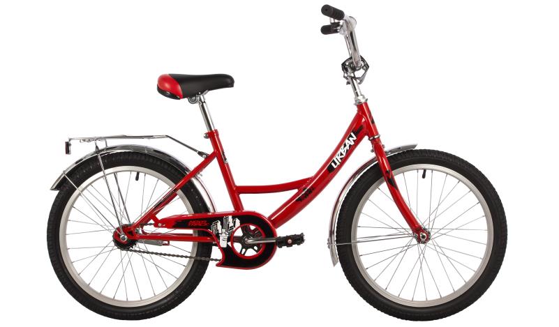 Изображение Велосипед Novatrack Urban 20 (153785) (красный/20 "/12.0 ")-2022 года 203URBAN.RD22