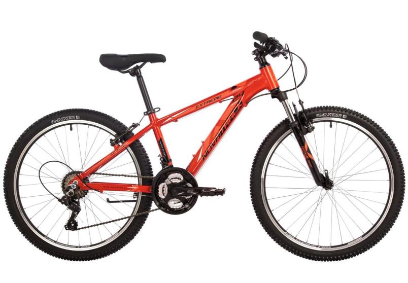 Изображение Велосипед Novatrack Extreme V-brake 24 (168428) (красный/24 "/11.0 ")-2024 года 24AHV.EXTREME.11RD4