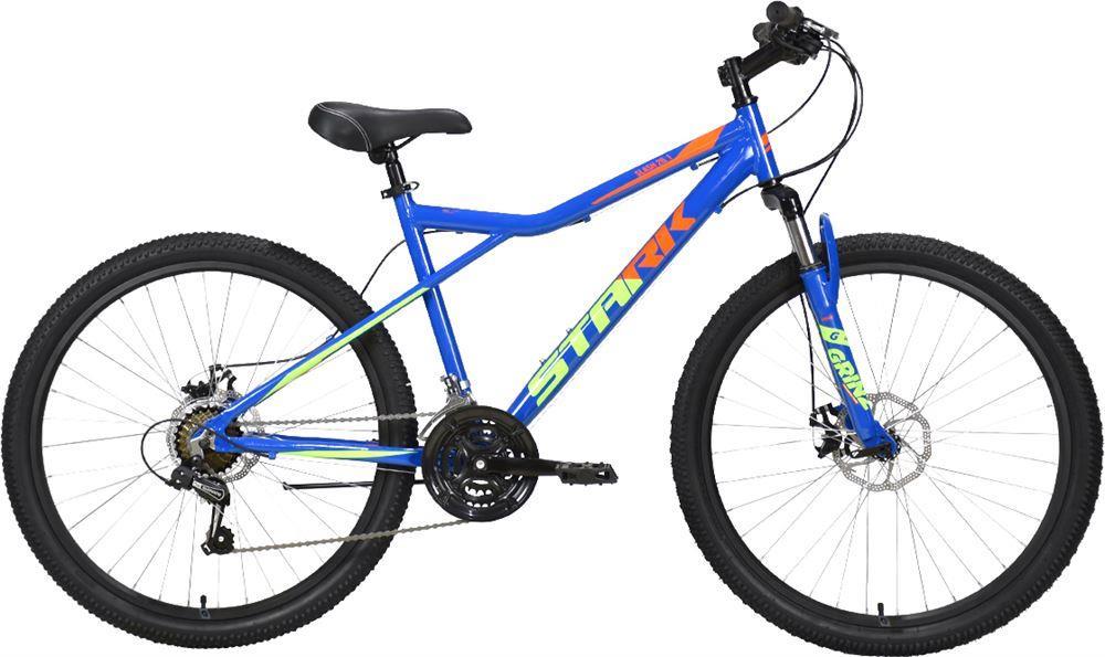 Изображение Велосипед STARK Slash 26.1 D (синий, горчичный/26 "/14.5 ")-2023 года HQ-0009967