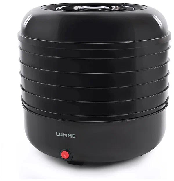 Изображение Сушилка для овощей Lumme LFD-105PP черный жемчуг (поддонов 5 шт, 200 Вт , черный)