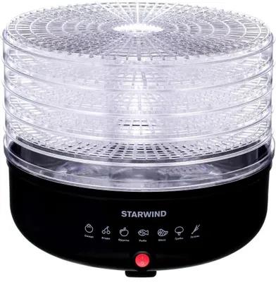 Изображение Сушилка для овощей STARWIND SFD1510 (поддонов 5 шт, 150 Вт , серый)