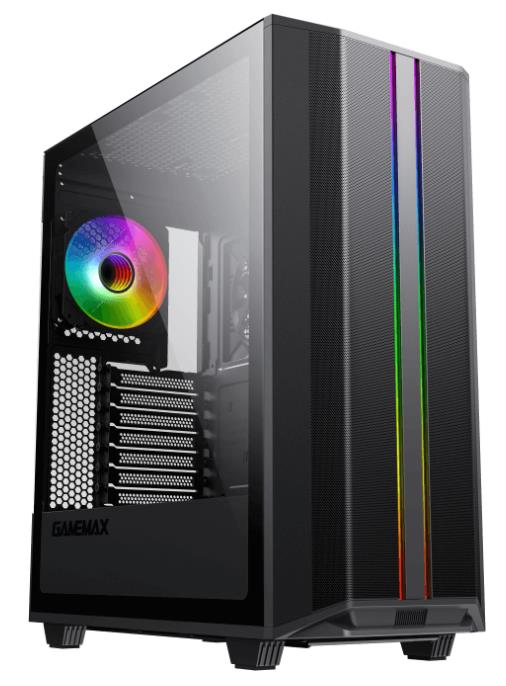 Изображение Корпус GameMax T808 Precision COC (mATX, ATX, Mini-ITX, EATX, черный, без БП)/(Precision COC Black T808)